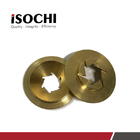 Copper Golden Pressure Foot Disk Insert 28mm For CNC HiCNC Drilling Machine