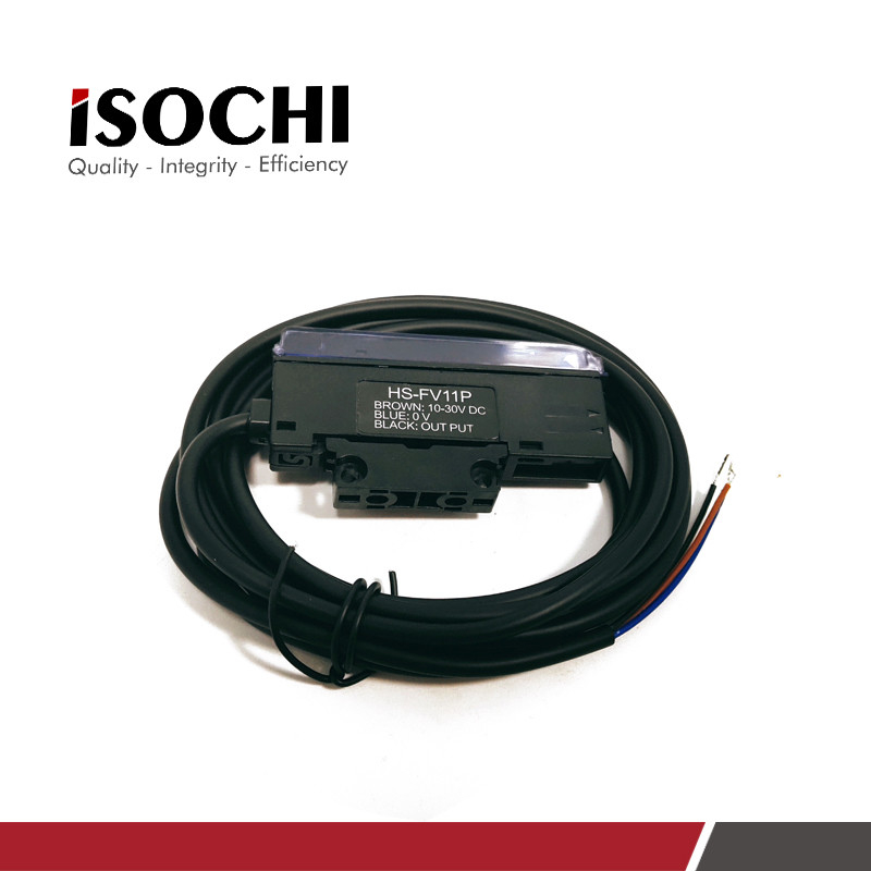 Plastic Wire Optical Amplifier Sensor HS-FV11P 24V Polymer CNC PCB Machine Testing Parts